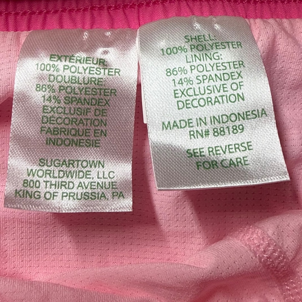 Lilly Pulitzer Luxletic Women's XL Hot Pink Performance Running Shorts NWT - Picture 5 of 12